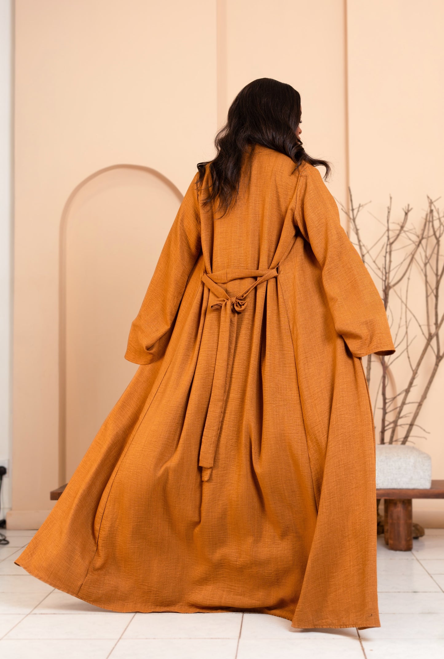 Laila Pants Set -Brown