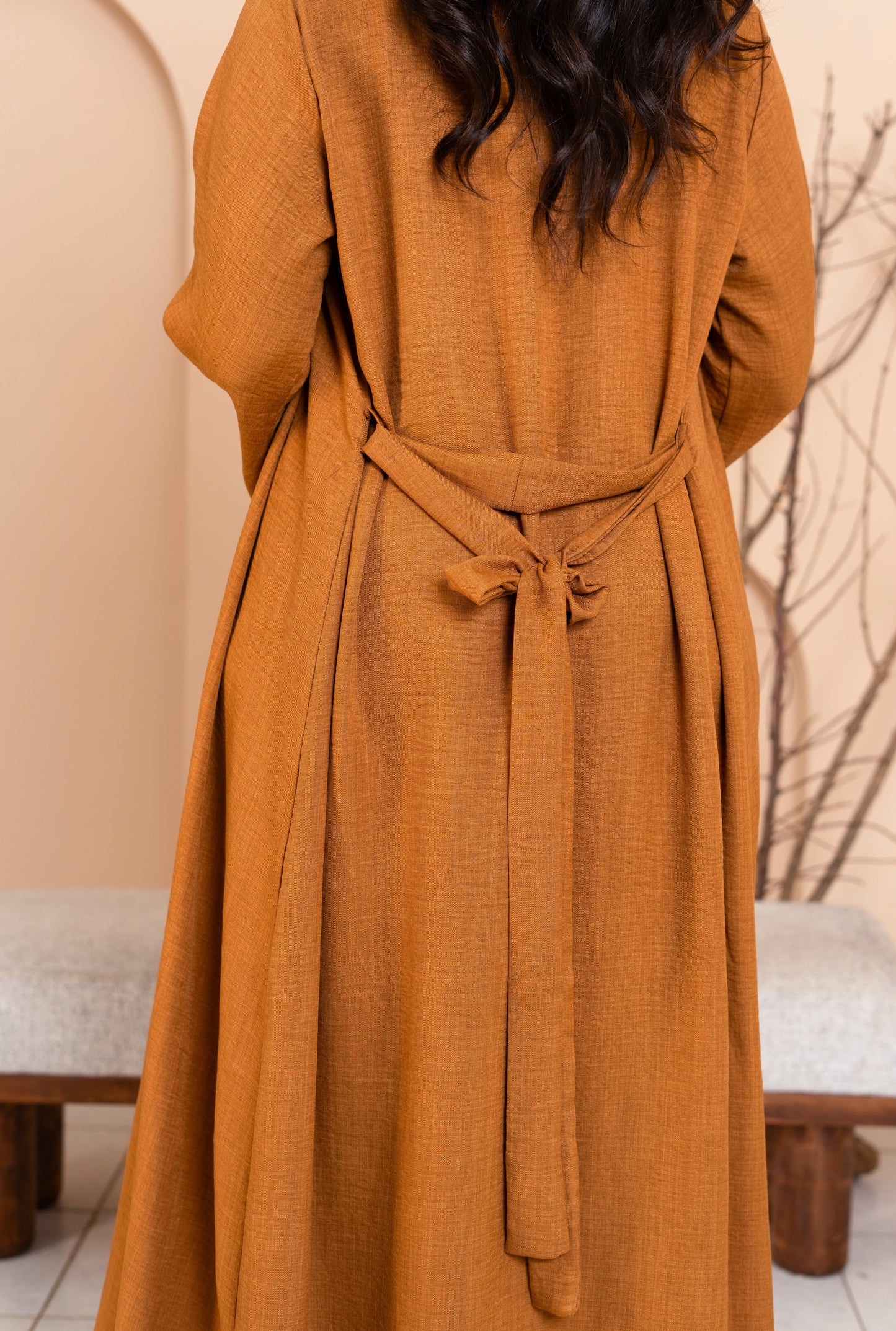 Laila Pants Set -Brown