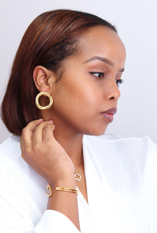 Umi Gold Hoops