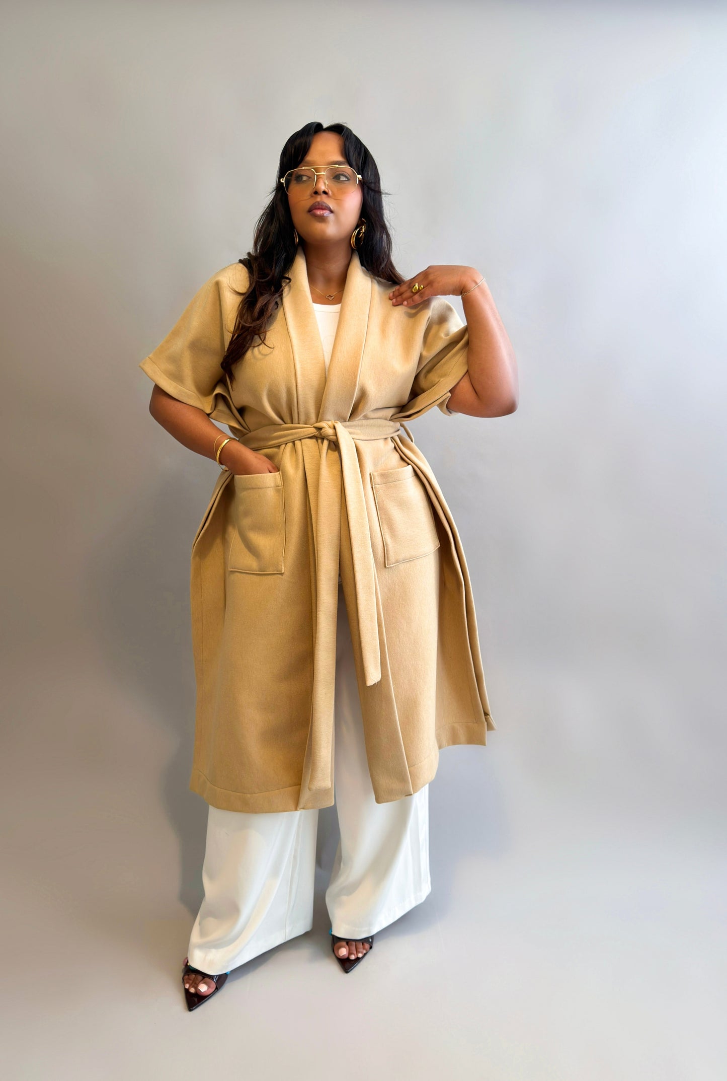 Olivia Coat - Beige