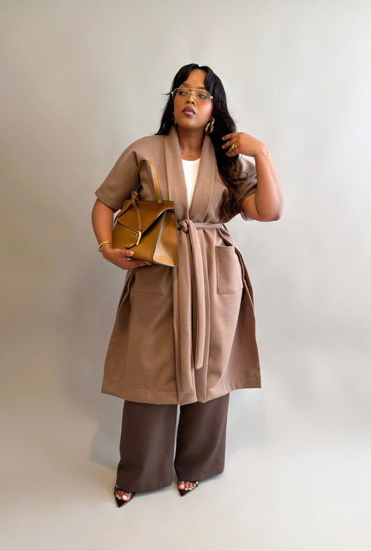 Olivia Coat - Cocoa
