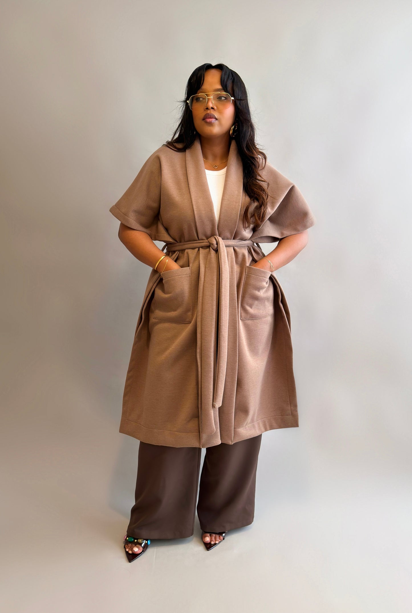 Olivia Coat - Cocoa