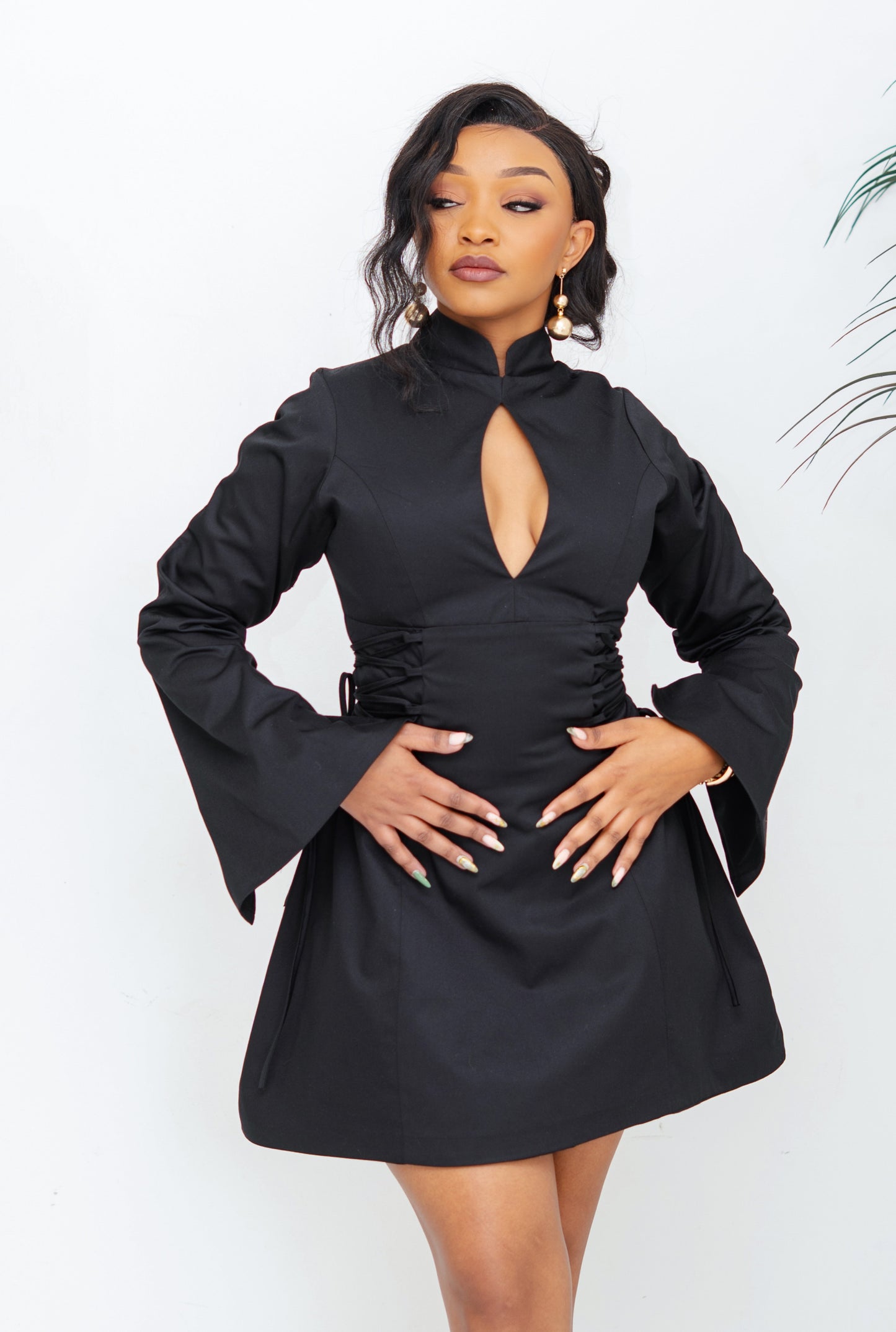 Azrä Mini Dress - Black