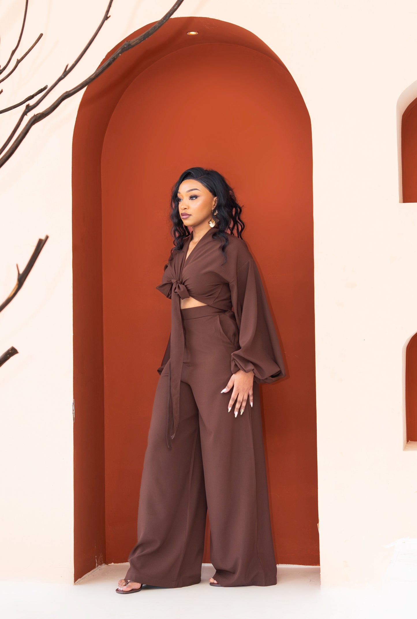 Alorä Pants Set - Choco
