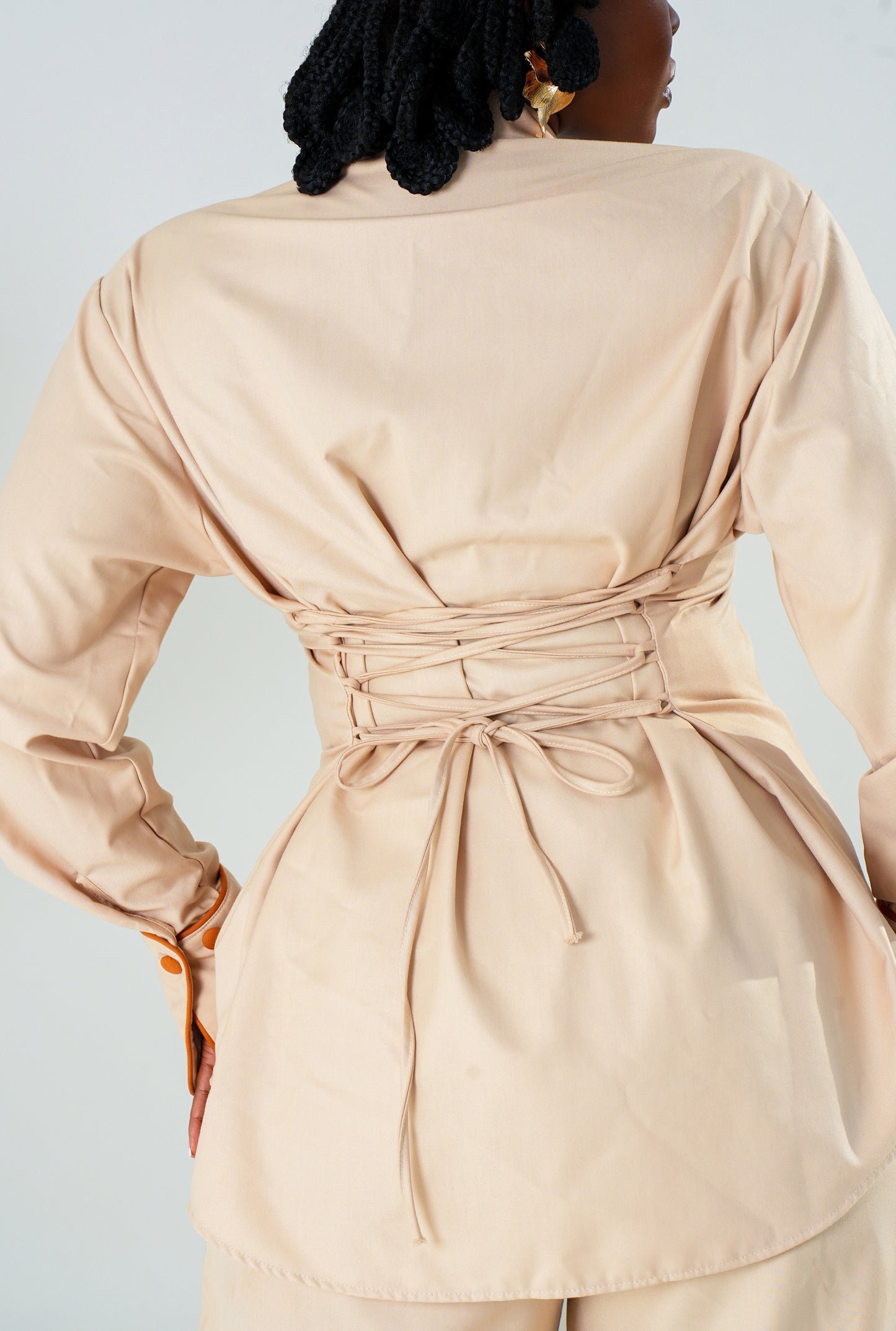 Eira Matching Shirt - Beige