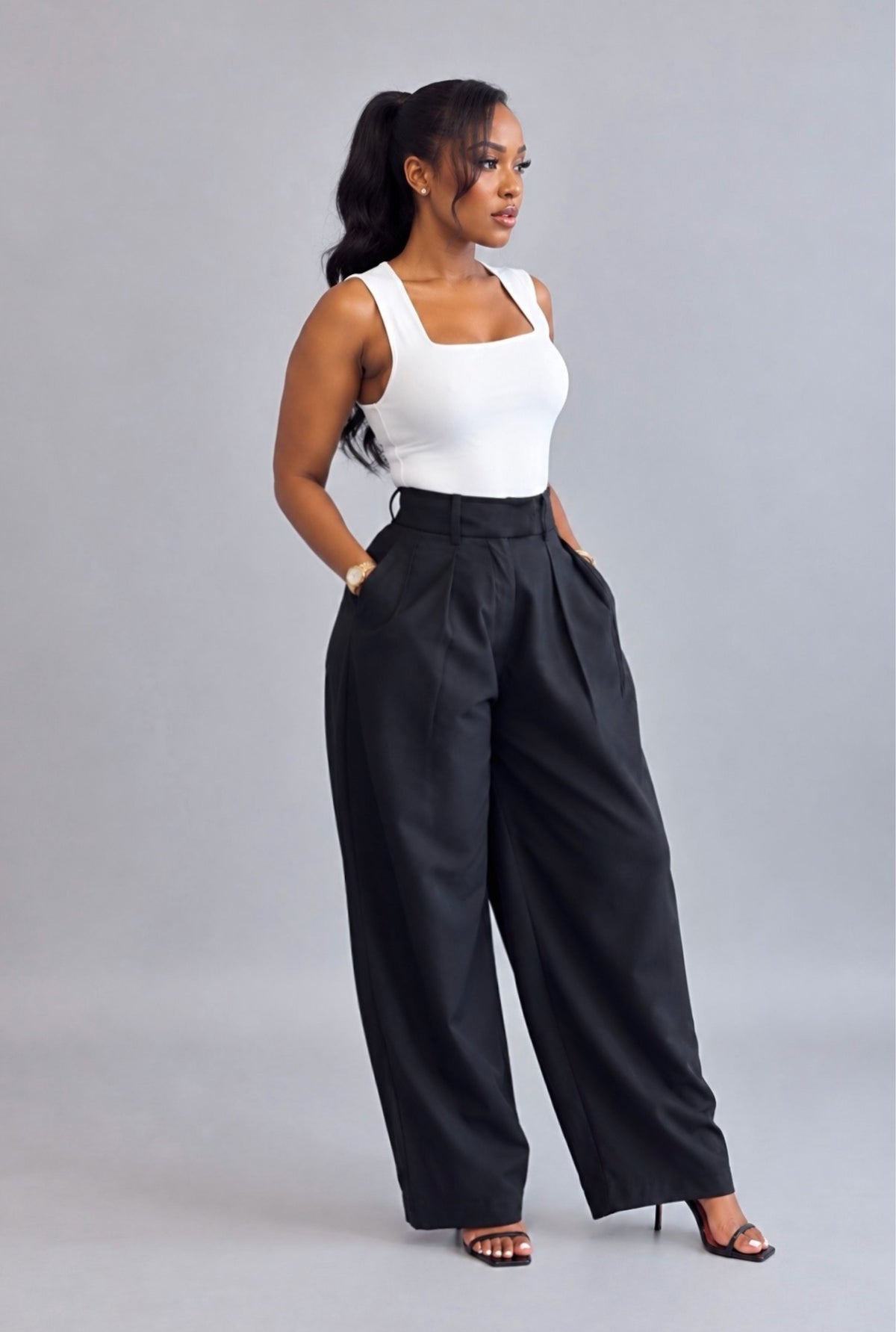 Jacquline Pants - Black