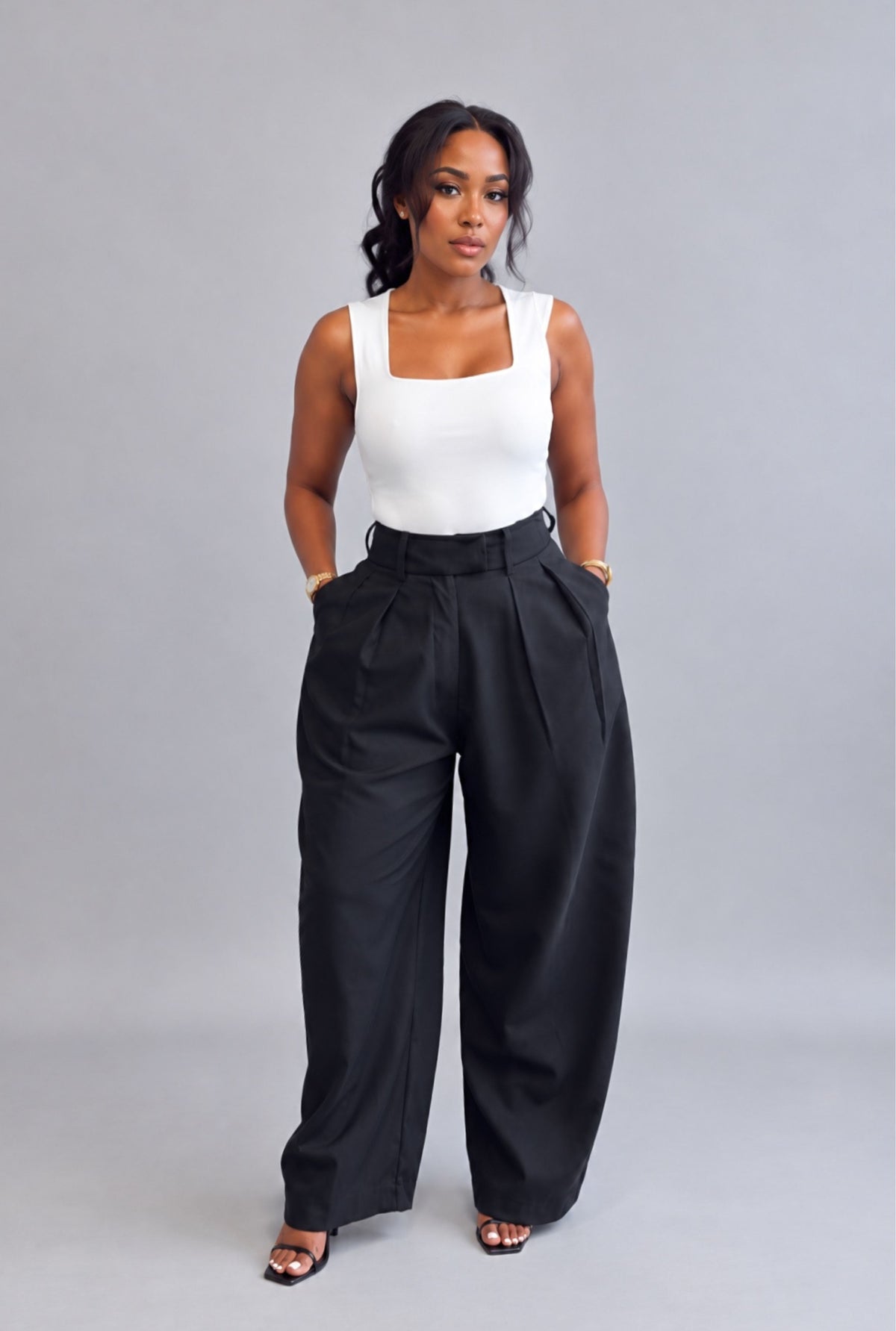 Jacquline Pants - Black