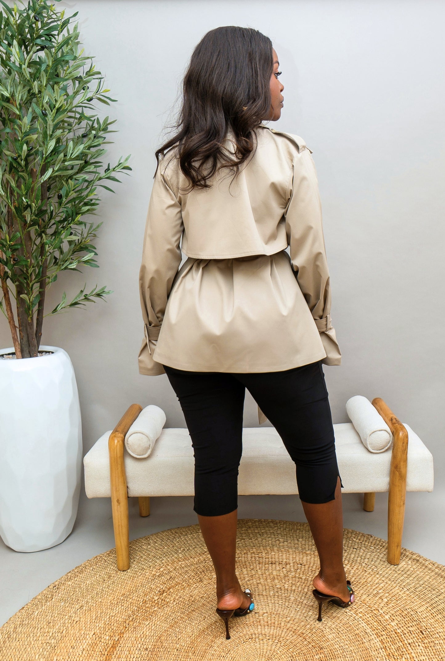 Rue Midi Trench - Khaki