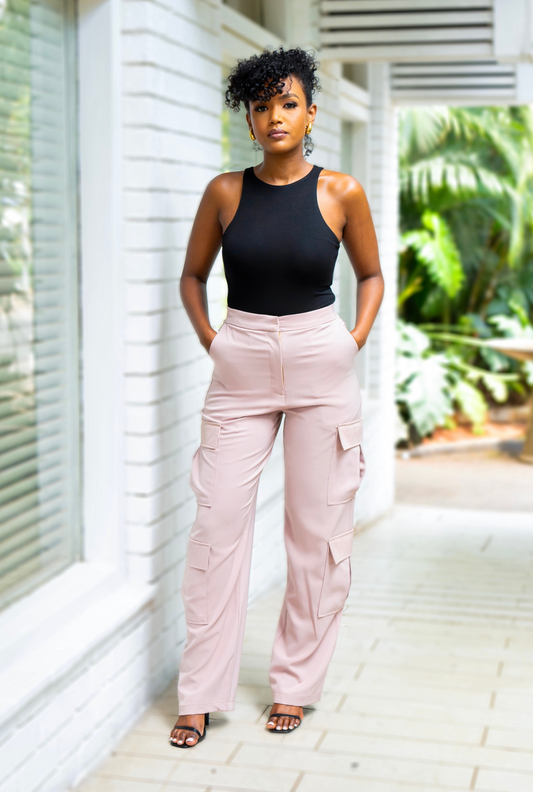 Sherlyna Pants - Beige