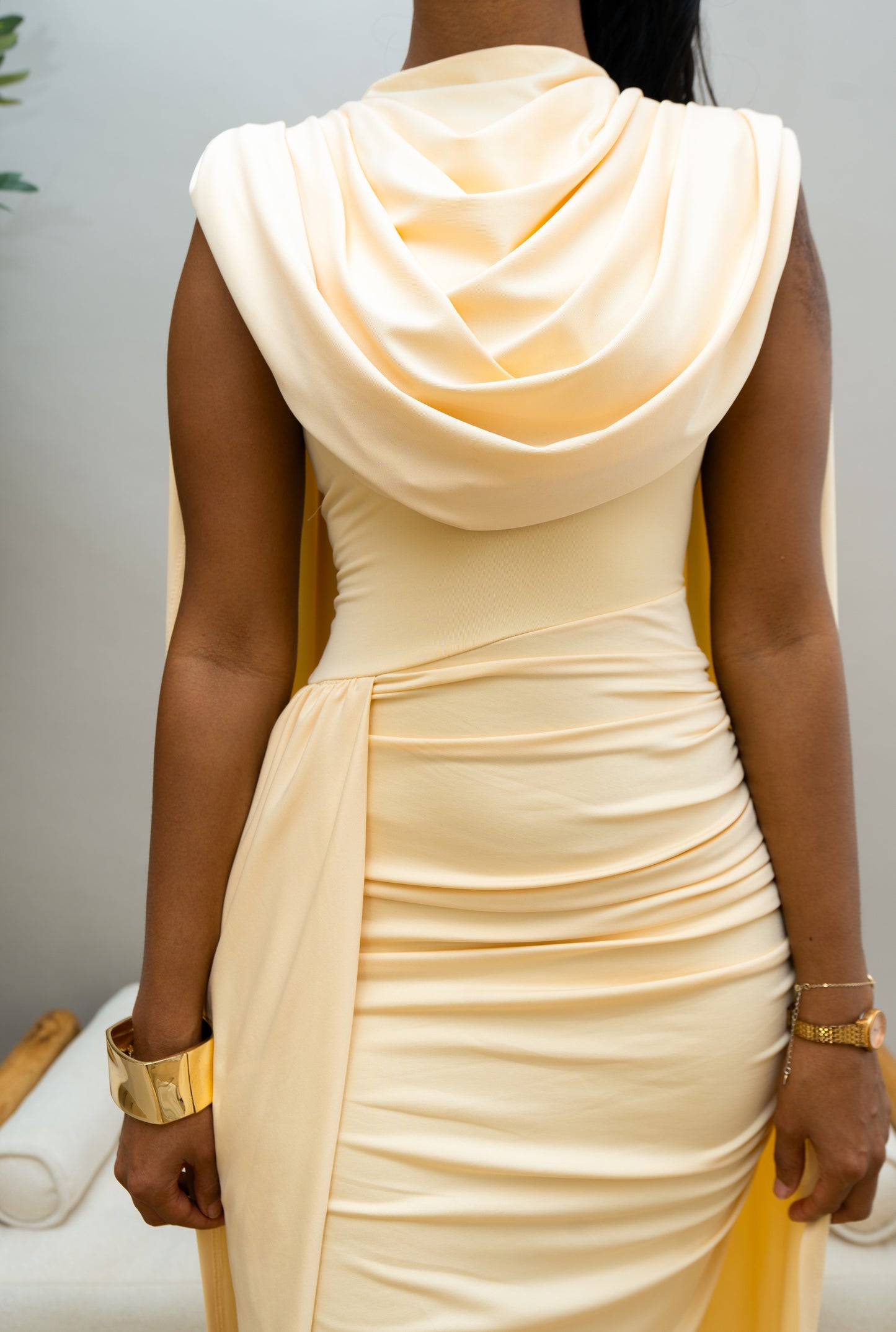 Timah Midi Dress - Buttermilk