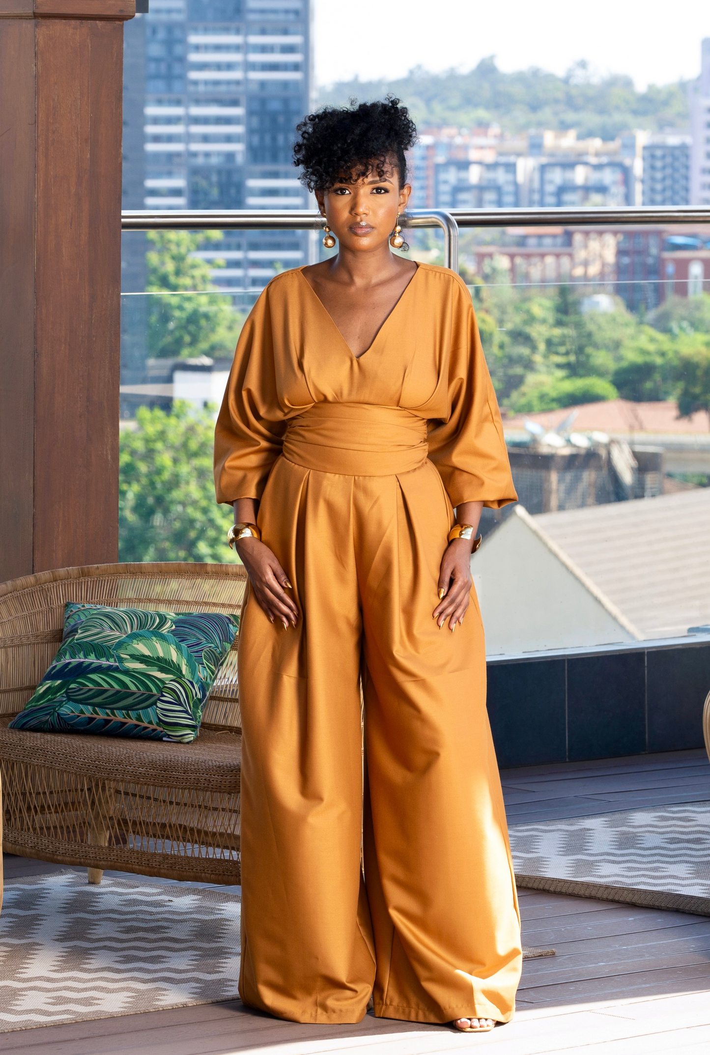 Anaya Jumpsuit - Tan